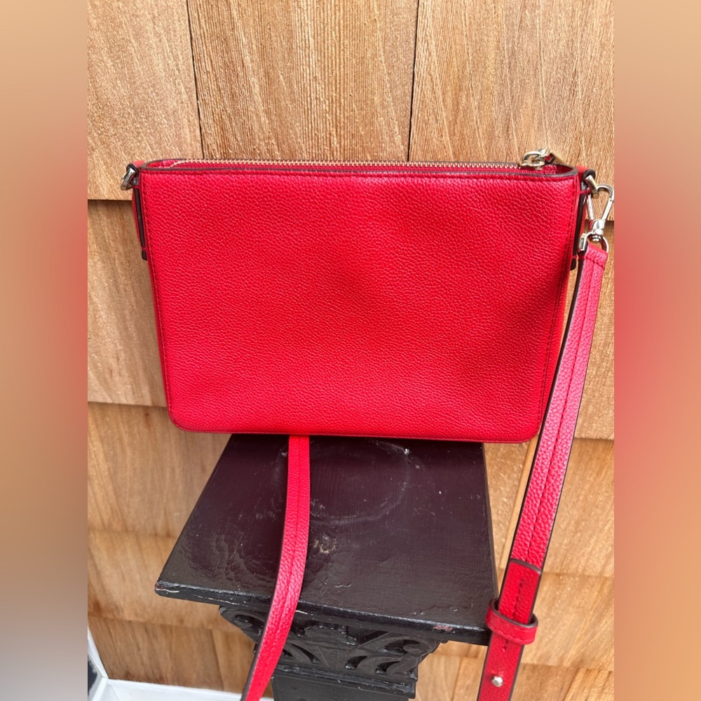 EUC!! Cherry Red Kate Spade Cross Body Bag! - Picture 2 of 14